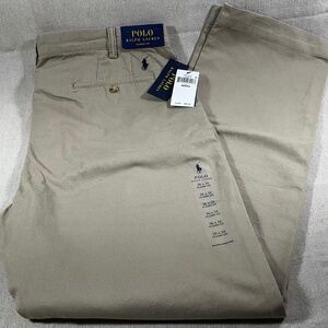 Polo Ralph Lauren Classic Fit Tan Chino Pants Mens 36x34 NWT